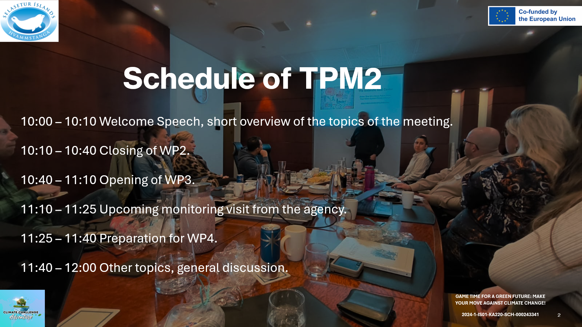 Virtual TPM2 (Second Transnational Project Meeting)